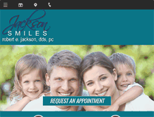 Tablet Screenshot of dallassmiles.com
